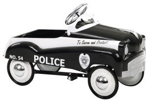 InStep Police Pedal Car