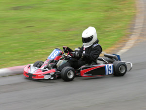 Image of a racing go kart