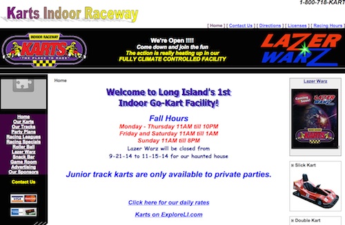 Karts Indoor Raceway